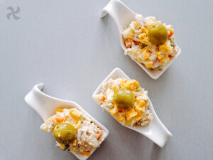 Ensaladilla rusa con lactonesa