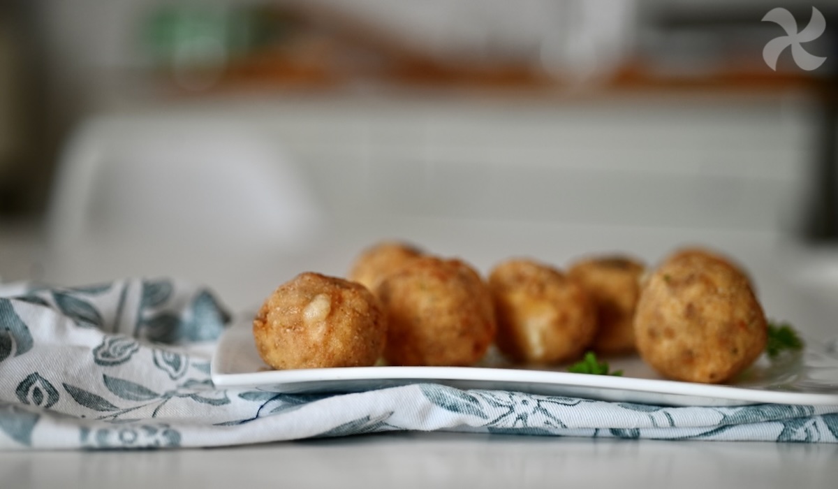 Bolitas de pollo y mozzarella