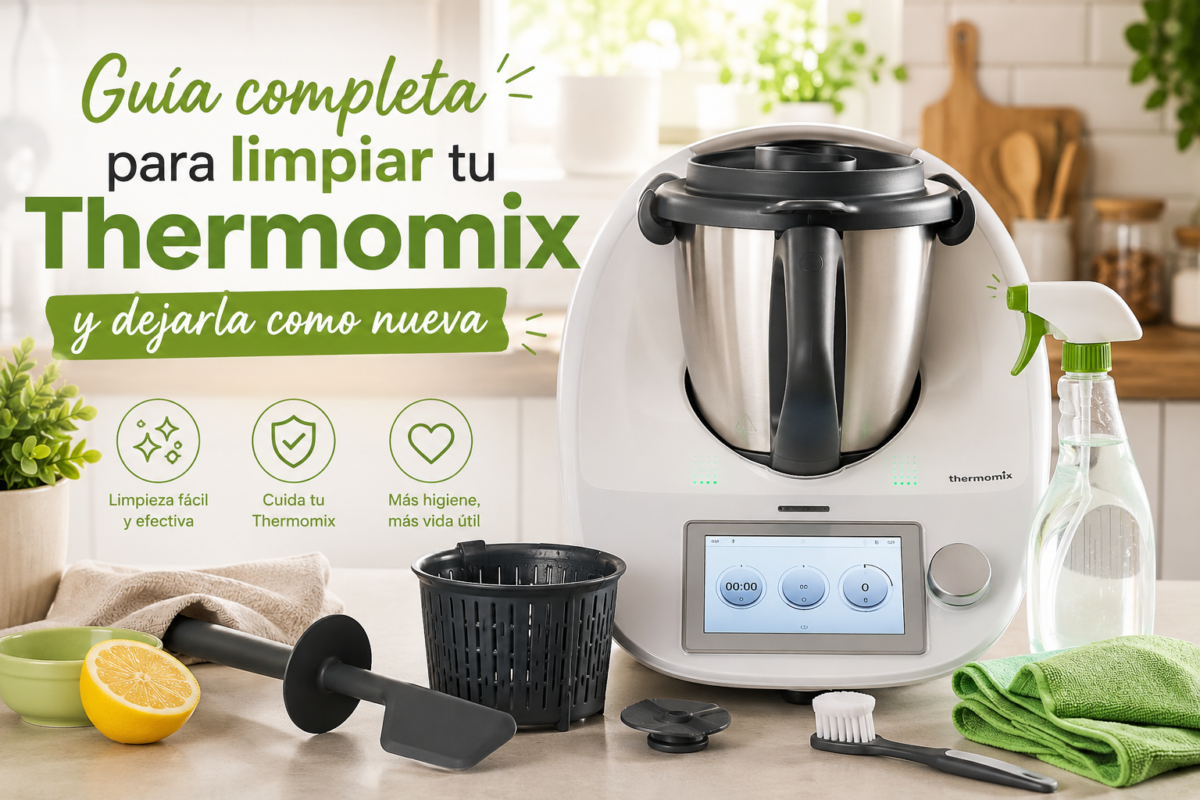 Guía completa para limpiar tu Thermomix y dejarla como nueva