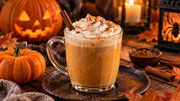 Latte de calabaza paso a paso fácil
