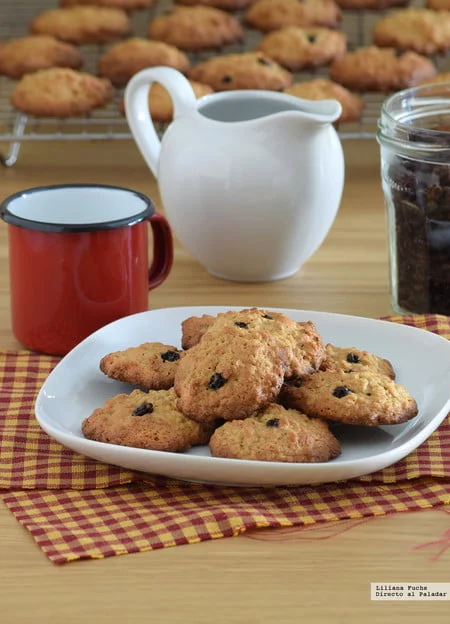 Galletas de avena y pasas 😋
