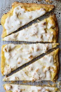 Pastel de café danés casero (Kringle danés)