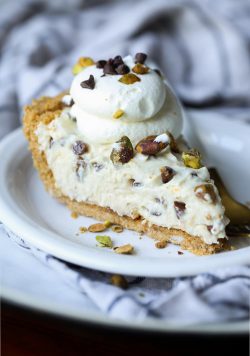 Cheesecake Cannoli Sin Hornear |  Galletas y Copas