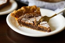 Pastel de ajedrez de chocolate delicioso |  Galletas y Copas