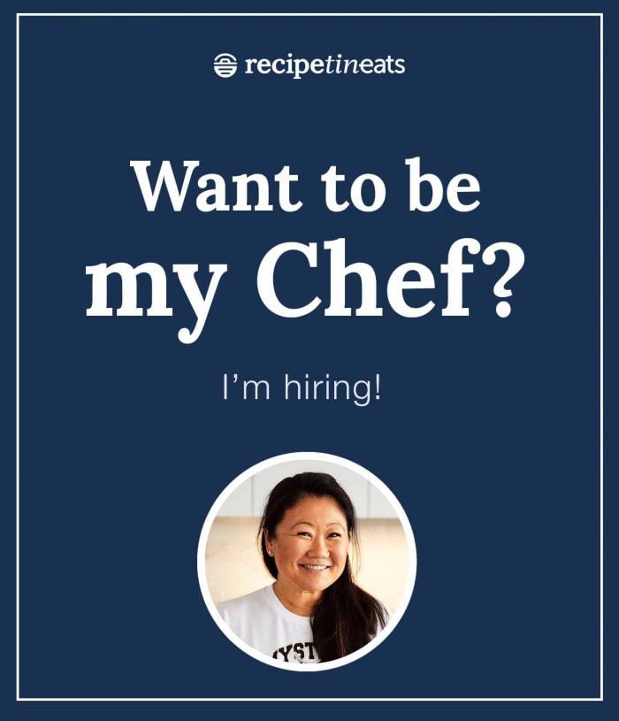 Se busca chef – RecipeTin Eats