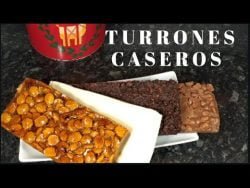 4 TURRONES CASEROS #turrones #caseros #navidad #receta