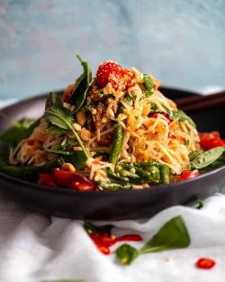 Ensalada de papaya verde |  RecetaTin Eats