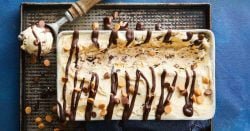 Helado de choc-chip de mantequilla de maní