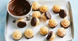 Macarrones de albaricoque de 4 ingredientes