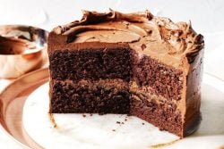 Pastel de ‘sopa’ de chocolate