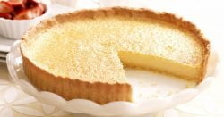 Tarta de limón al horno