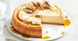 Tarta de queso Caramilk Anzac