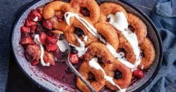 Zapatero mixto de bayas y rosquillas