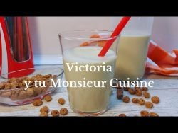 Auténtica horchata de chufa (receta de mis abuelos) en Monsieur Cuisine y Thermomix
