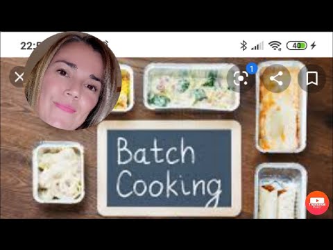 Batch Cooking 1 Parte/ Recetas Thermomix con mi hija/Menos semanales como organizarse