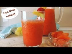 BATIDO MUY SALUDABLE y REFRESCANTE con batidora o en Monsieur Cuisine y Thermomix