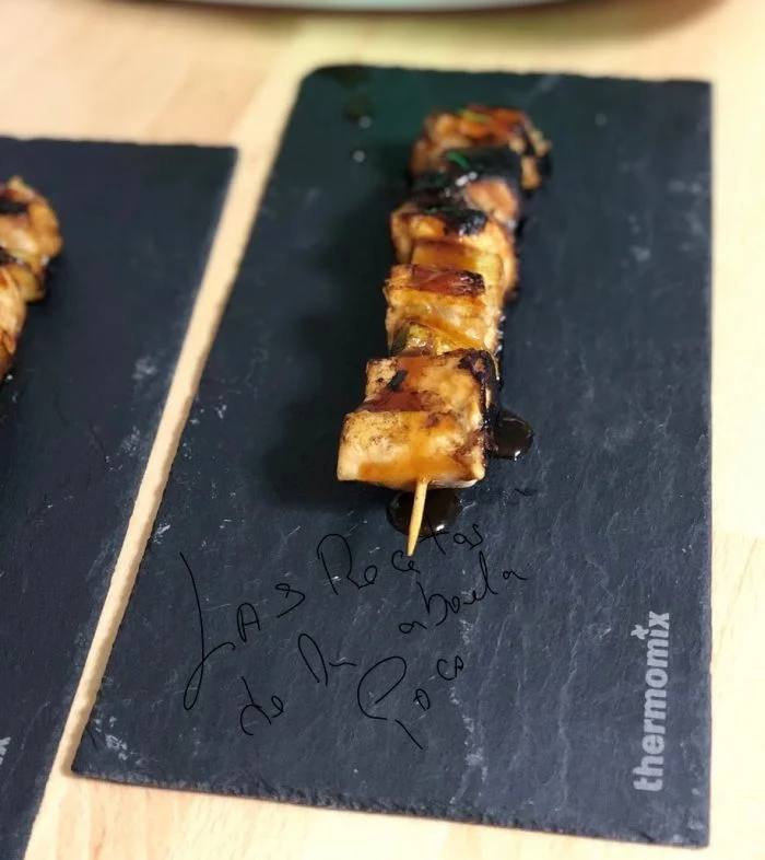 Brochetas de pez espada con salsa Teriyaki TM6/TM5/TM31