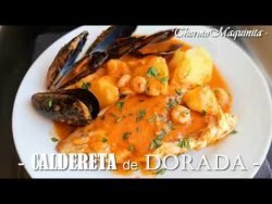 CALDERETA de DORADA con THERMOMIX®. Muy fácil y exquisito.