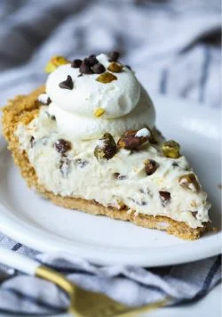 Cheesecake de Cannoli sin hornear
