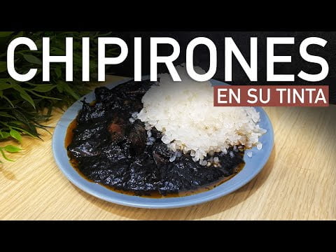 CHIPIRONES EN SU TINTA en robot de cocina || Monsieur Cuisine