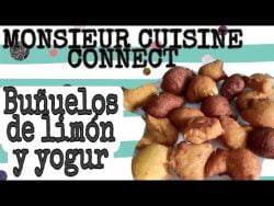 Cómo hacer BUÑUELOS de LIMÓN y YOGUR 🍋🍋- MONSIEUR CUISINE CONNECT