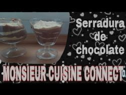 Cómo hacer SERRADURA de CHOCOLATE 🍫 – MONSIEUR CUISINE CONNECT
