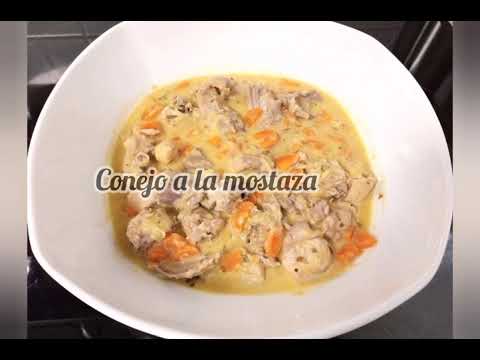 Conejo a la mostaza con Thermomix