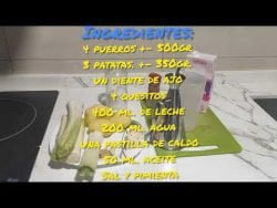 Crema de puerros con Monsieur cuisine connect