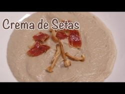 CREMA DE SETAS en MONSIEUR CUISINE, Mambo y Thermomix