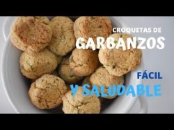 Croquetas de garbanzos | RECETA SALUDABLE | Monsieur Cuisine Plus