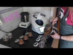Cuajada de chocolate 🍫 con thermomix
