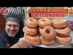 DONUTS ELABORADOS EN TERMOMIX (ESPECTACULAR RECETA)
