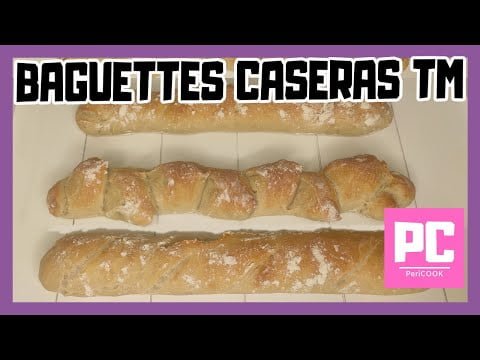 ⭐️⭐️ INCREIBLES BAGUETTES ⭐️⭐️ hechas con THERMOMIX | TM6 | TM5