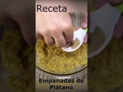 Empanadas de plátano #receta #empanadas