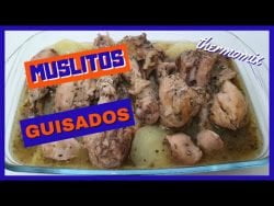 🍗MUSLITOS de POLLO GUISADOS🍗 con PATATAS🥔 Thermomix. #pollo guisado #muslitos de pollo #thermomix