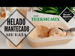 🍧 HELADO MANTECADO SIN NATA | RECETA con THERMOMIX 🍧