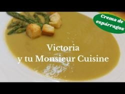 💚💚Crema de espárragos SENCILLAMENTE DELICIOSA, en Monsieur Cuisine y Thermomix