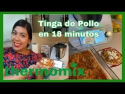 🟢THERMOMIX || TINGA DE POLLO EN 18 MIN