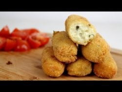 🥒🧀CROQUETAS DE CALABACÍN Y QUESO DE OVEJA CON THERMOMIX 🧀🥒| Receta fácil de croquetas caseras