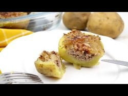 🥔🥩PATATAS RELLENAS DE CARNE CON CEBOLLA CARAMELIZADA EN THERMOMIX🥩🥔 | Receta fácil con Thermomix