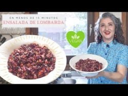 🥕 ENSALADA DE LOMBARDA EN 3 SEGUNDOS 🍎 RECETA SANA con Thermomix® #TM6 #TM5 #TM31