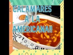 🦑CALAMARES a la AMERICANA FÁCILES🦑 – Recetas THERMOMIX – IMPRESIONANTES!!!🤤🤤