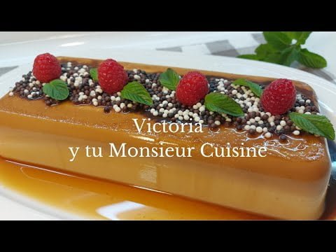 FLAN de CAFÉ y GALLETAS súper rápido🍮🥮en Monsieur Cuisine y Thermomix. Te encantará!