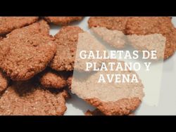 Galletas saludables con tan solo DOS INGREDIENTES | Monsieur Cuisine Plus