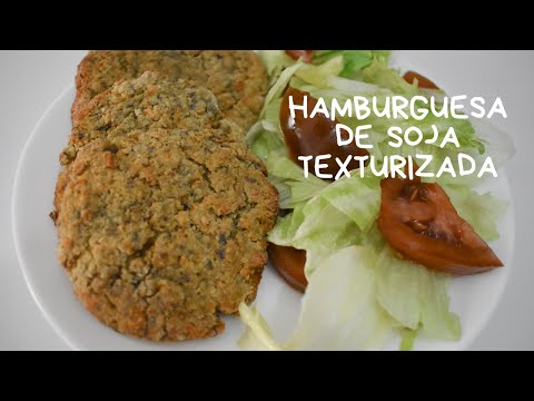 Hamburguesa de Soja ¡RECETA SALUDABLE! | Monsieur Cuisine