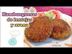HAMBURGUESAS DE LENTEJAS: FÁCIL Y RÁPIDA – EN ROBOT DE COCINA TAURUS MYCOOK TOUCH