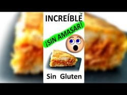 Masa de empanada SIN GLUTEN Thermomix Receta ✅ La MAS FACIL 💖 SIN AMASADO Empanada gallega de atún