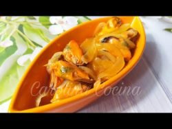 Mejillones en escabeche casero con Thermomix, facilísimo!