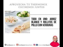 MENÚ COMPLETO en tan solo 15 MINUTOS de tu tiempo con Thermomix