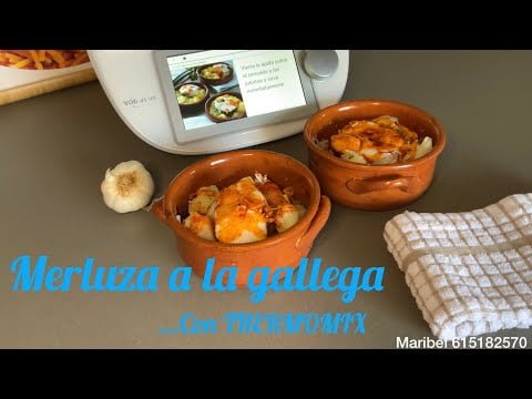Merluza a la gallega con thermomix //La Cocina De Maribel